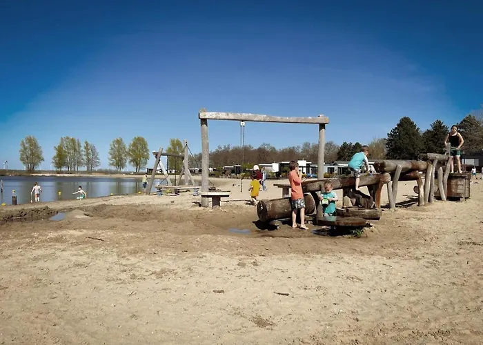 Сasa de vacaciones Beachhouse Veluwemeer In Strandnaehe - Mit Extra Grossem Garten Inkl Hallenbadnutzung